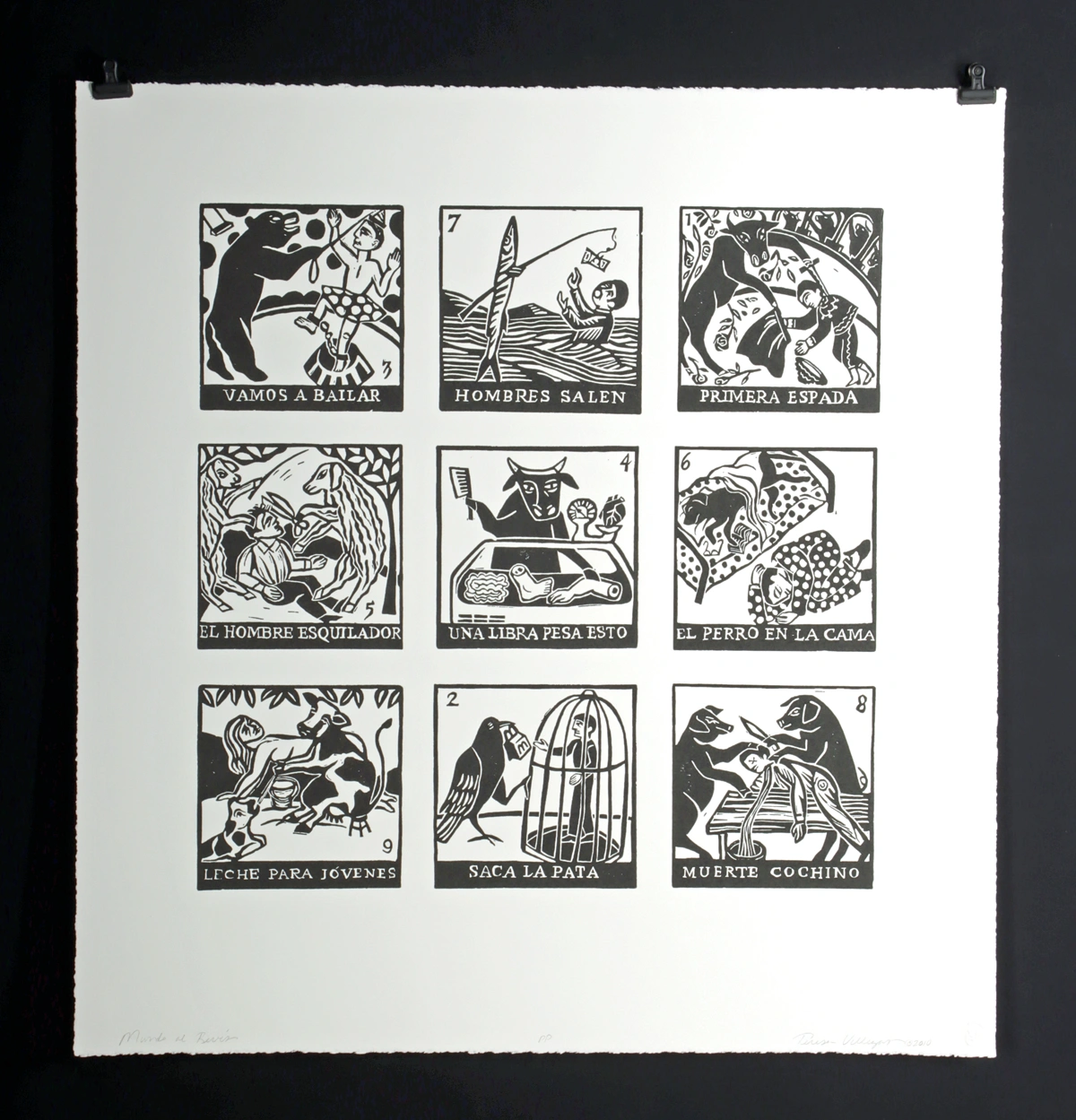 Teresa Villegas Printer's Proof "Mundo al Reves" 2010 (Auction 2026-06-05, Lot 25A)