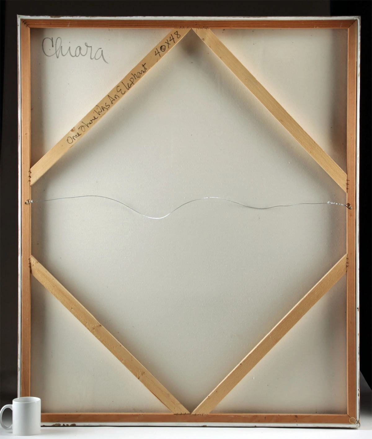 Isabel Chiara Painting - "Once There Was an Elephant" (Auction 2026-06-05, Lot 7B) - Image 3