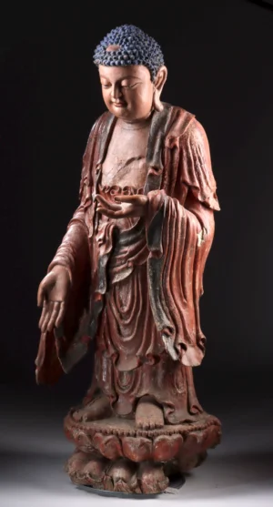 17th C. Chinese Amitabha Buddha, Varada Mudra, Hebei (Auction 2026-06-05, Lot 205)