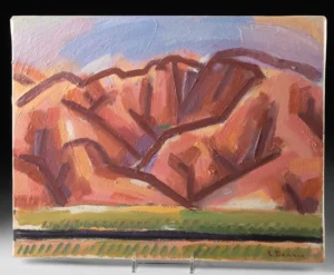 Lockwood Dennis Painting "Front Range" (2001) (Auction 2026-06-05, Lot 19B)