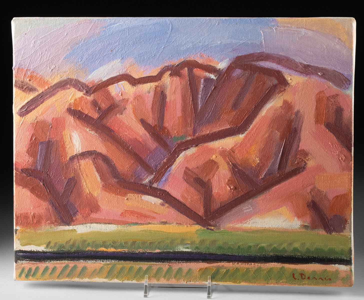 Lockwood Dennis Painting "Front Range" (2001) (Auction 2026-06-05, Lot 19B)