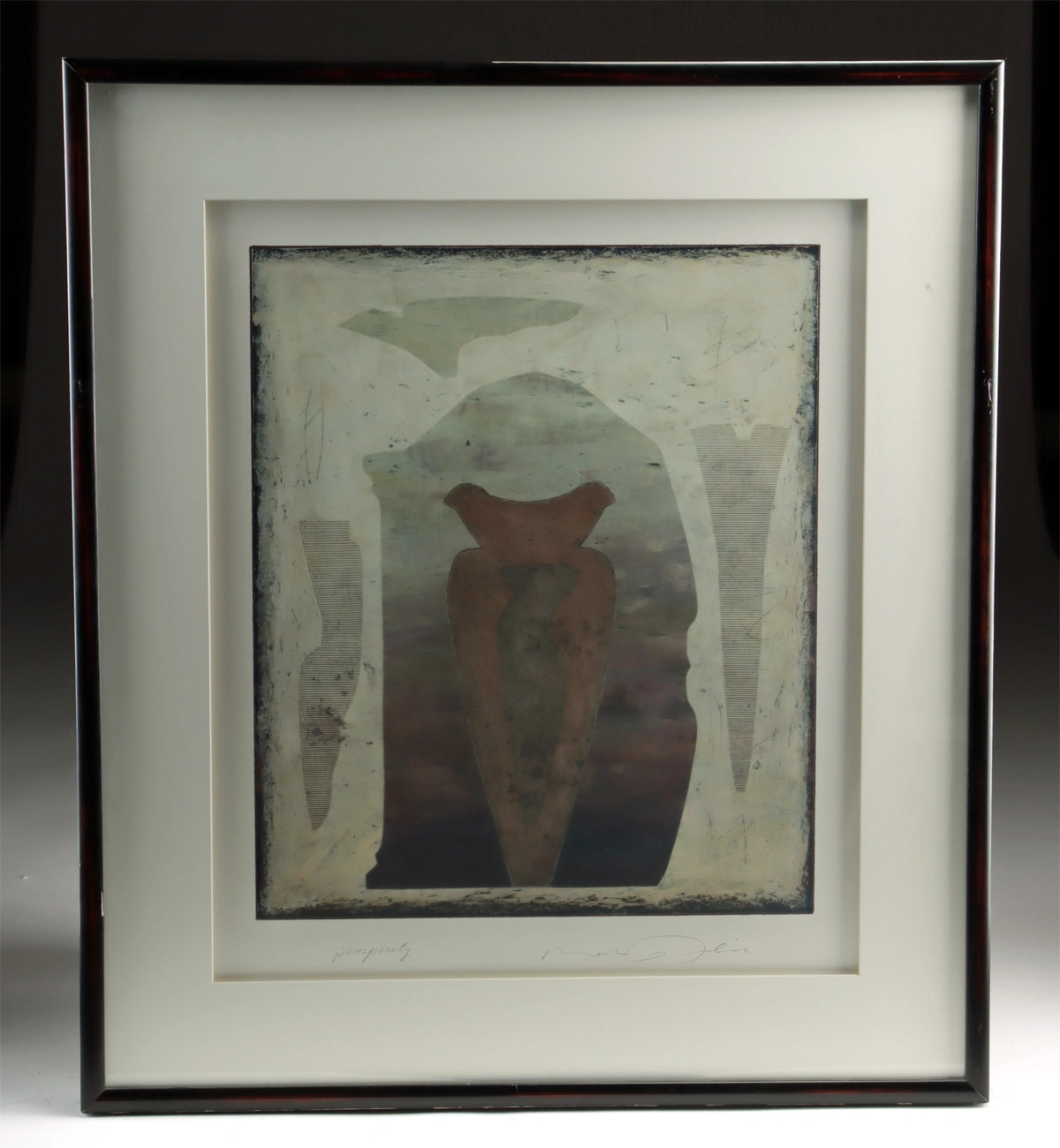 Pair of Mark Radiske Pastels - "Selene" & "Prosperity" (Auction 2026-06-05, Lot 7C)