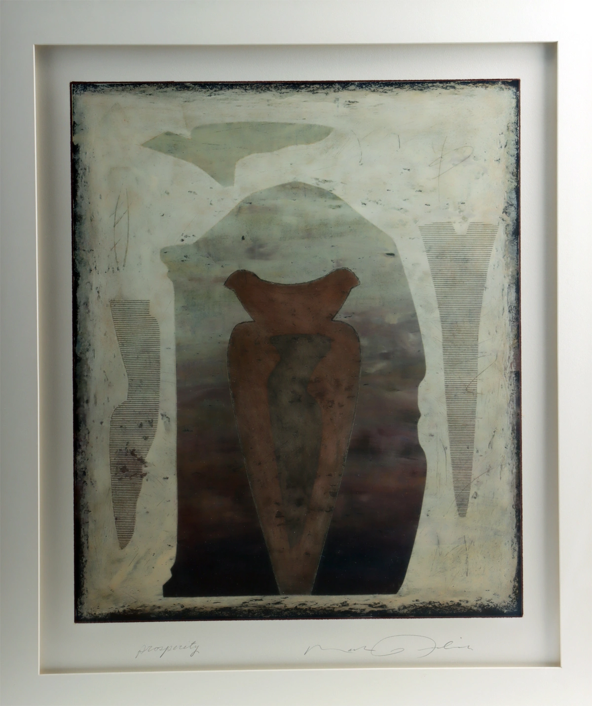 Pair of Mark Radiske Pastels - "Selene" & "Prosperity" (Auction 2026-06-05, Lot 7C) - Image 4