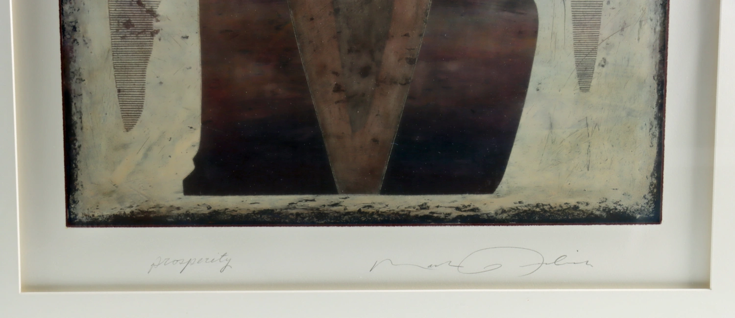 Pair of Mark Radiske Pastels - "Selene" & "Prosperity" (Auction 2026-06-05, Lot 7C) - Image 5