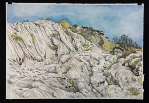 Edith Kramer Painting "High Meadow, Austria" (1997) (Auction 2026-06-05, Lot 4A)