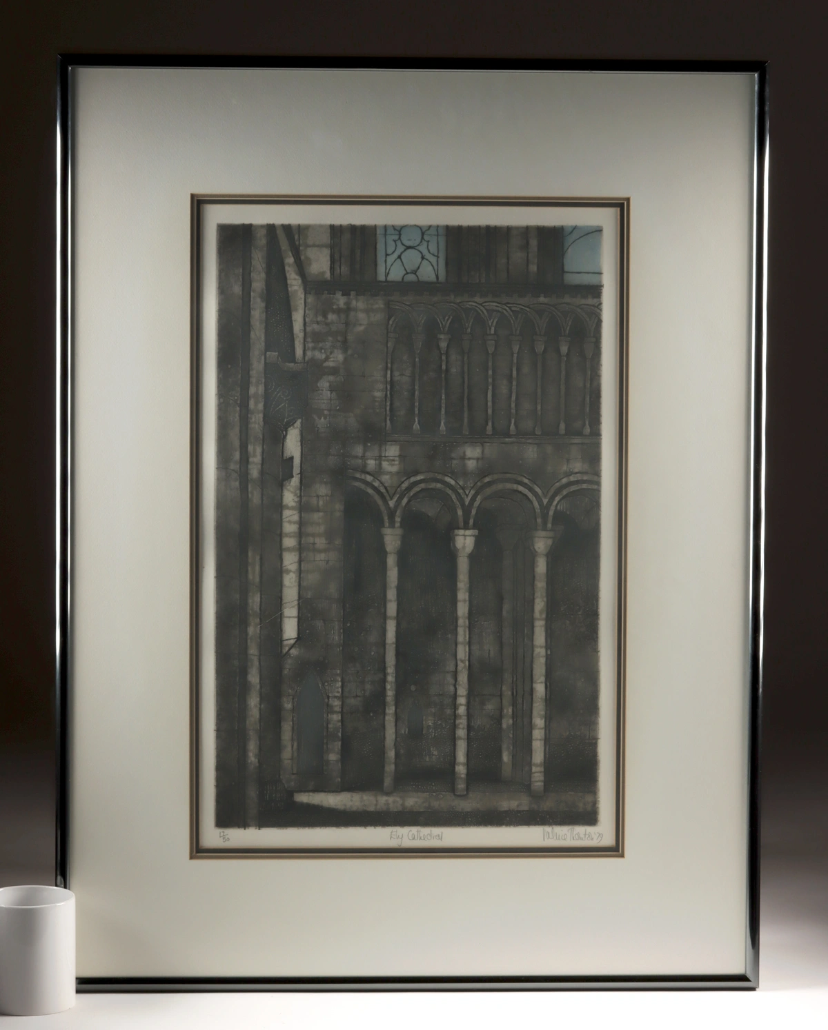 Valerie Thornton Etching "Ely Cathedral" (1979) (Auction 2026-06-05, Lot 23A)