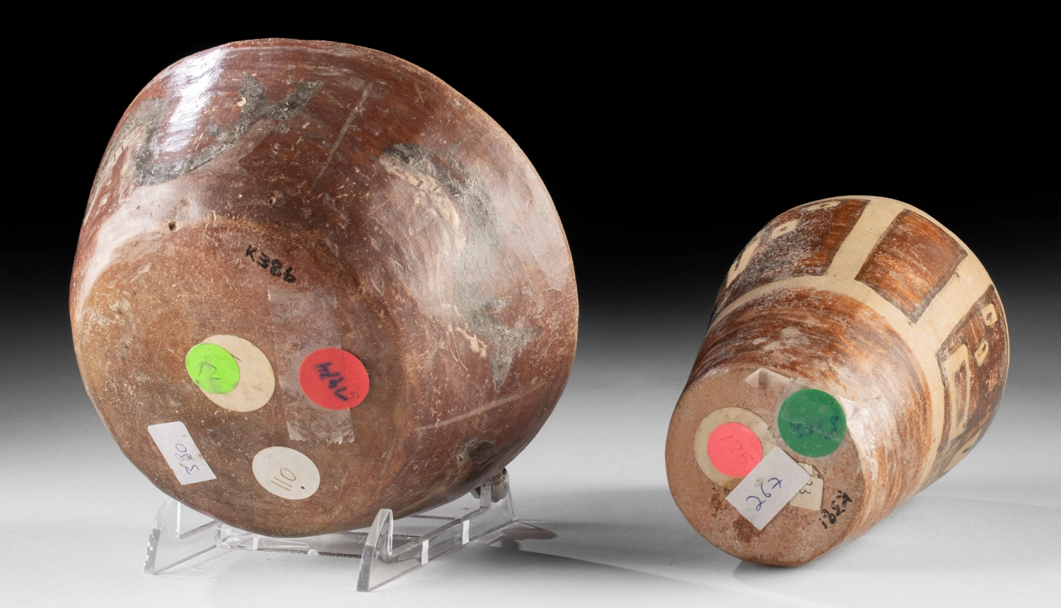 Nazca Pottery Bowl & Huari Kero, ex-Museum (Auction 2026-06-05, Lot 78A) - Image 3