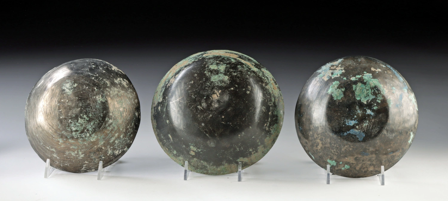 Sasanian Bronze Bowls - Set of Three (Auction 2026-06-05, Lot 183) - Image 3