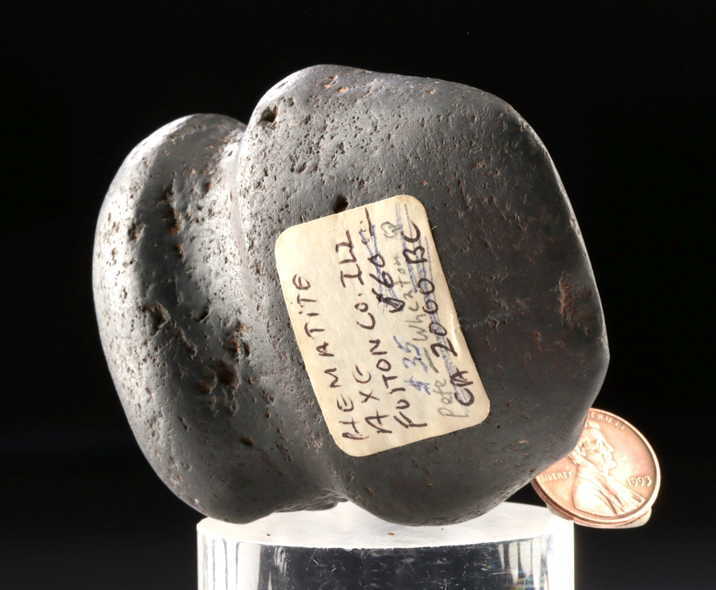 Woodland Hematite Full Grooved Axe Head (Auction 2026-06-05, Lot 110) - Image 3
