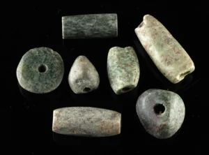 Mezcala-Maya Greenstone & Jadeite Bead Collection (Auction 2026-06-05, Lot 31)