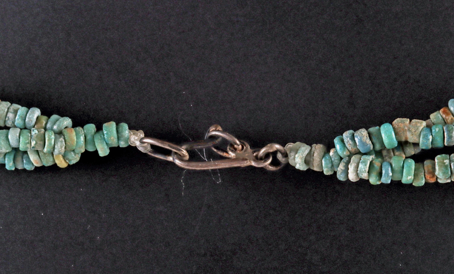Egyptian Faience Seed & Quartz Melon Bead Necklace (Auction 2026-06-05, Lot 161A) - Image 3