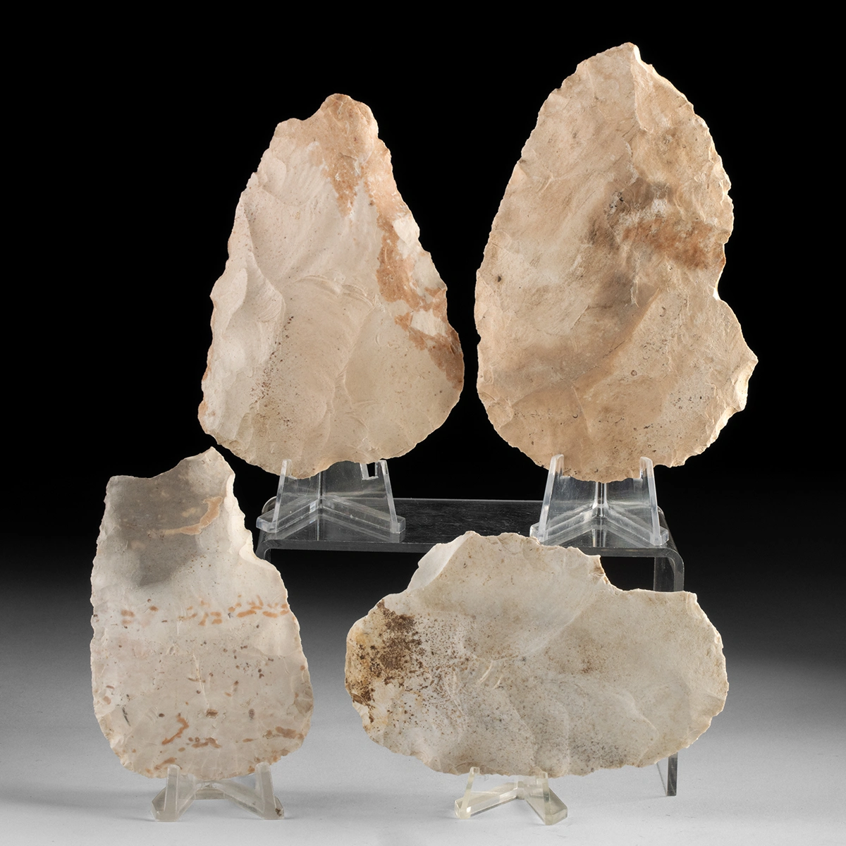 Four Native American Hopewell Chert Cache Blades (Auction 2026-06-05, Lot 94)