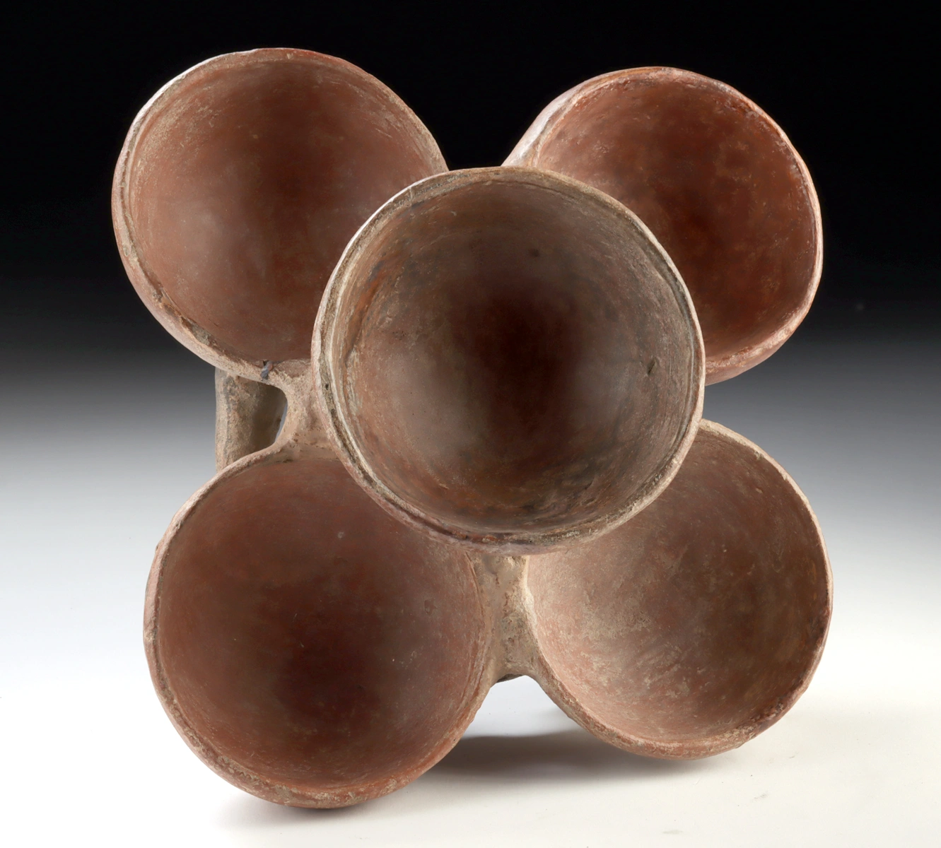 Colima Redware 5-Welled Footed Vessel (Auction 2026-06-05, Lot 39A) - Image 4