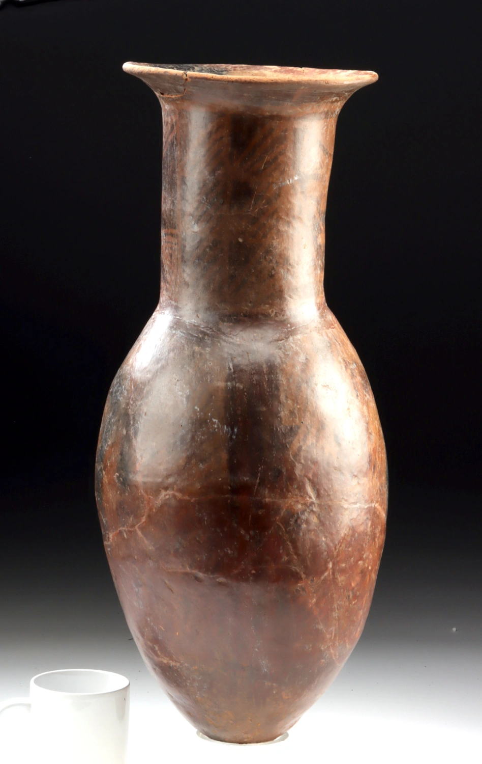 Large Narino Pottery Bullet Amphora w/ Geometric Motifs (Auction 2026-06-05, Lot 80A) - Image 4