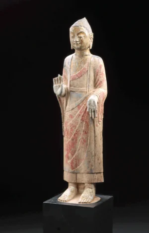 Qing Dynasty Stone Standing Buddha Figure (Auction 2026-06-05, Lot 212)