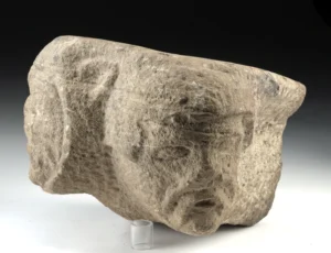 12th C. Medieval Stone Corbel with Dual Faces (Auction 2026-06-05, Lot 177)