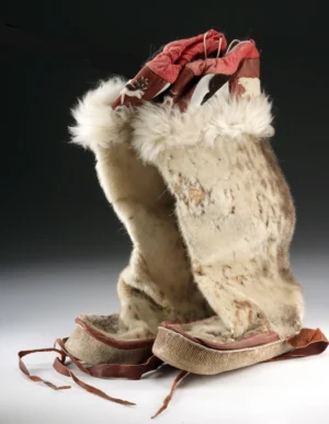 Inuit Seal Fur Mukluks, Bear & Caribou Appliques (Auction 2026-06-05, Lot 117)