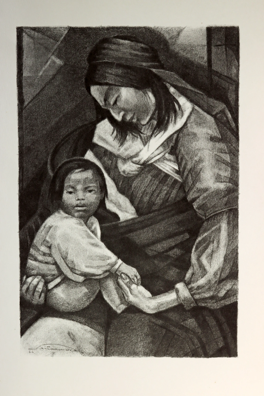 "Tarahumaras: 11 Drawings by Aaron Pina Mora" (1966) (Auction 2026-06-05, Lot 12) - Image 4