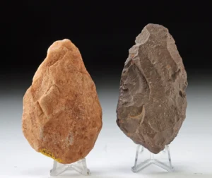 Two Native American Archaic Stone Hand Axes (Auction 2026-06-05, Lot 107)