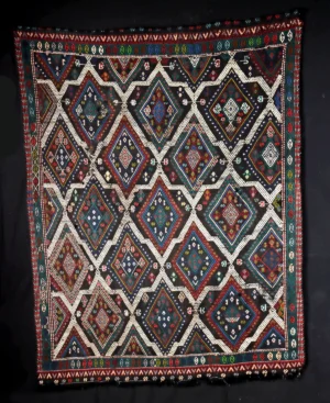 Turkish Wool Cicim Kilim Flatweave Tapestry (Auction 2026-06-05, Lot 187)