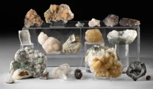 Crystals: Quartz Points, Geode, Pyrite & Stilbite (Auction 2026-06-05, Lot 136)