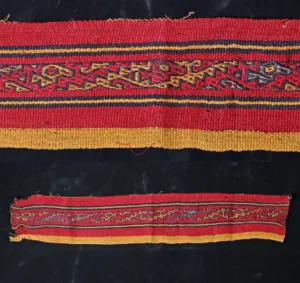 Vibrant Chancay Camelid Wool Textile Sash (21-3/4"L) (Auction 2026-06-05, Lot 76)