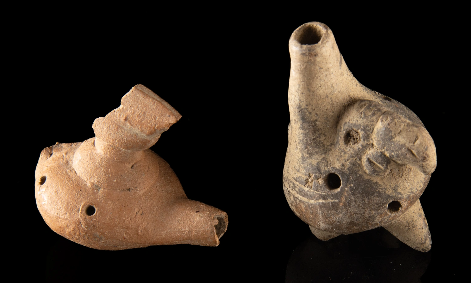 Pair of Costa Rican Pottery Whistles / Ocarinas (Auction 2026-06-05, Lot 68)