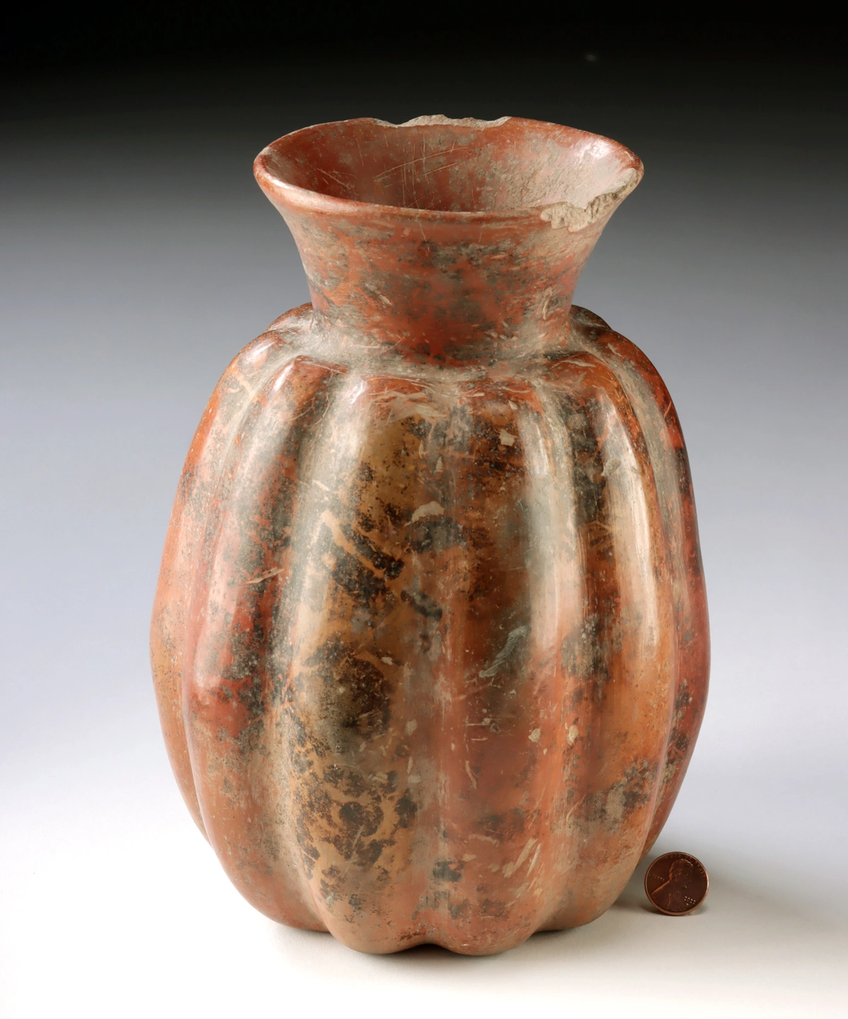 Colima Shaft Tomb Redware Vessel Gourd Effigy (Auction 2026-06-05, Lot 42) - Image 3