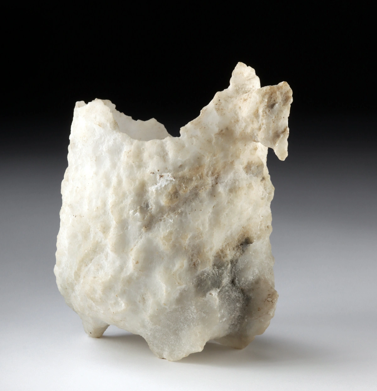 Maya Gypsum Effigy Vessel with Zoomorphic Head (Auction 2026-06-05, Lot 60)