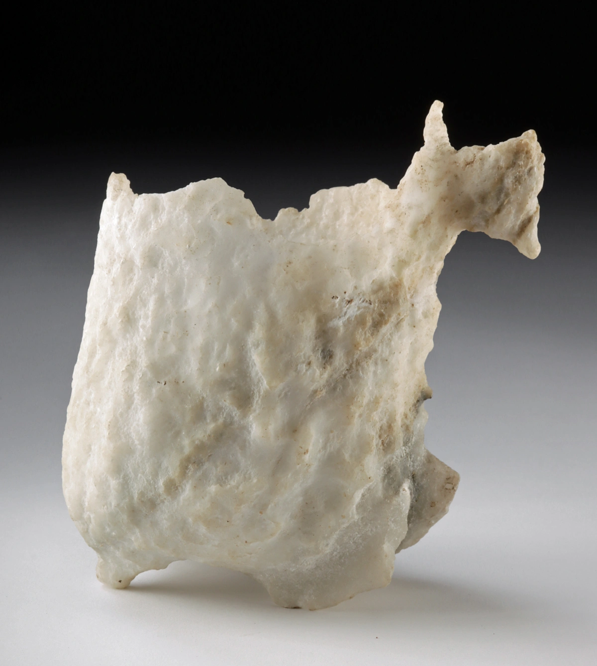 Maya Gypsum Effigy Vessel with Zoomorphic Head (Auction 2026-06-05, Lot 60) - Image 3