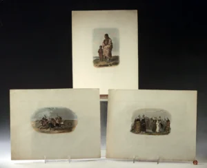 3 Hand Colored Bodmer Engravings, Graham's Magazine (Auction 2026-06-05, Lot 23D)