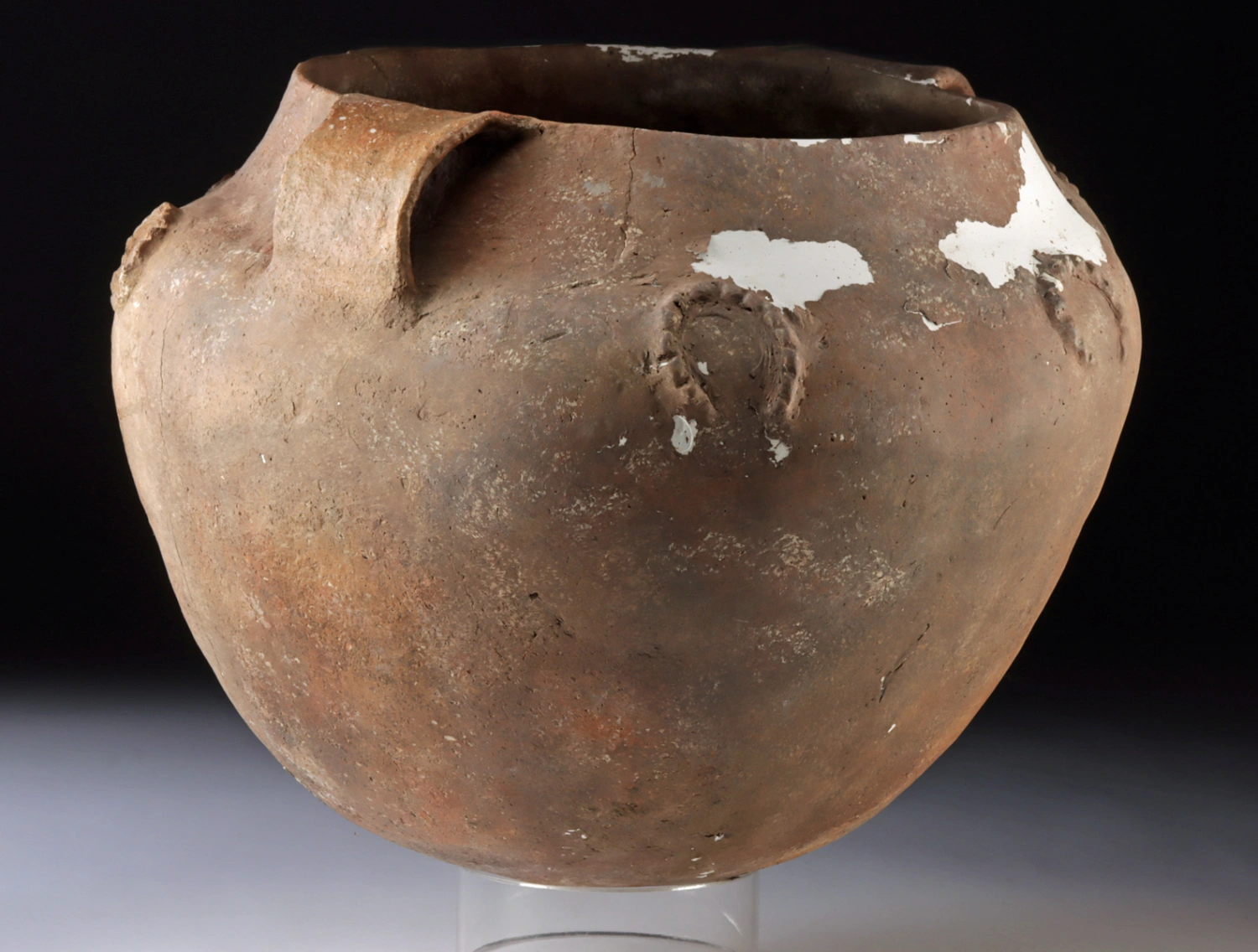 Large Mississippian Pottery Vessel w/ Handles (Auction 2026-06-05, Lot 92) - Image 3