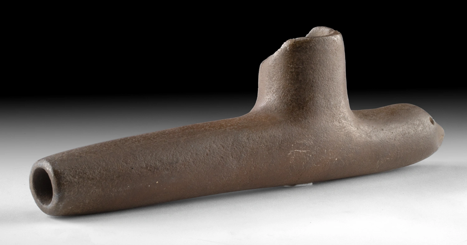 Large Mississippian Stone Pipe Bird Effigy (Auction 2026-06-05, Lot 102A) - Image 3