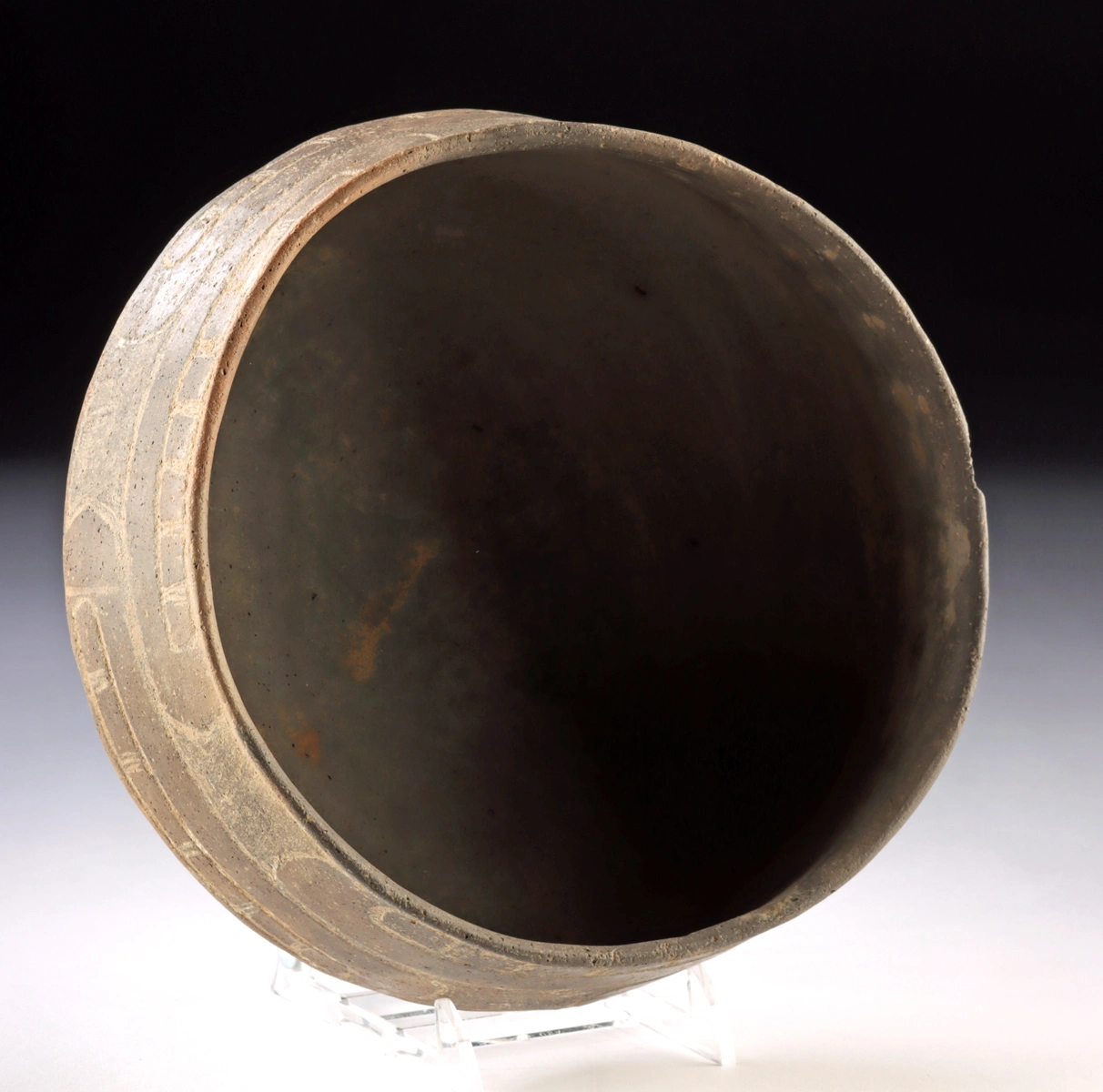 Mississippian Caddo Pottery Bowl - Incised Band (Auction 2026-06-05, Lot 83) - Image 4