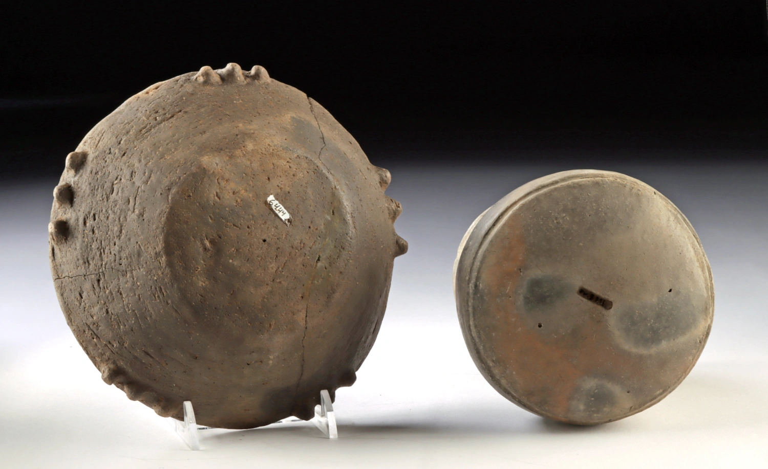 Two Mississippian Pottery Vessels - Bowl and Jar (Auction 2026-06-05, Lot 86) - Image 3