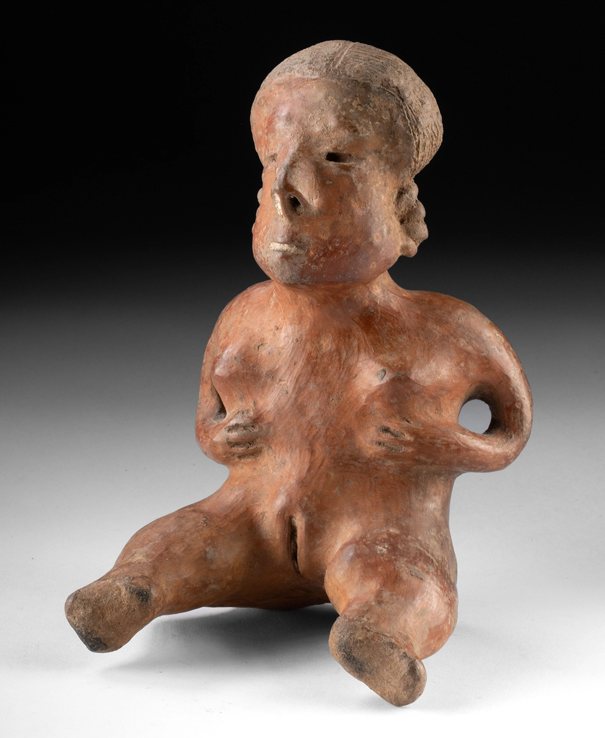 Nayarit Pottery Female Figure - Seated Nude (Auction 2026-06-05, Lot 50)