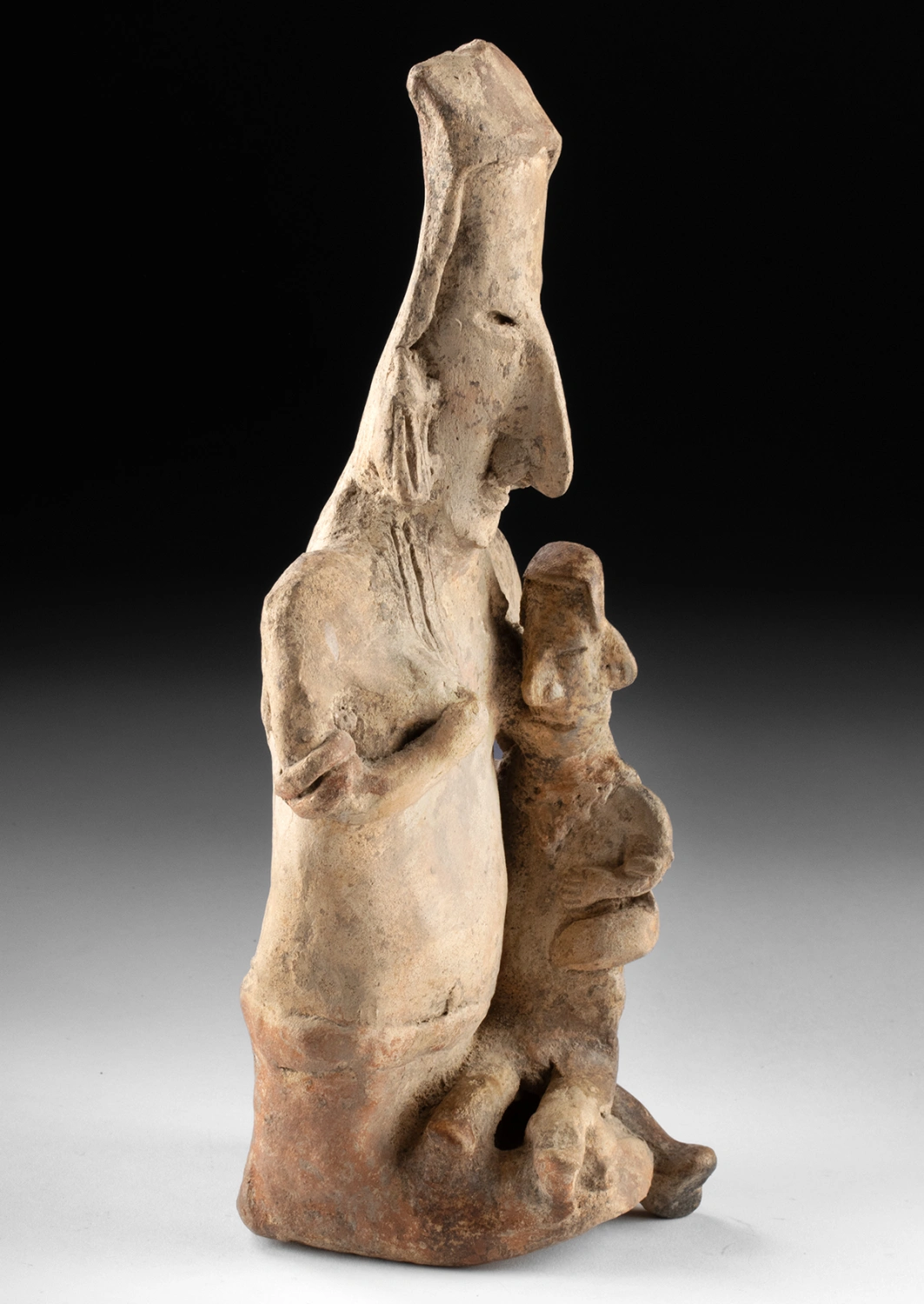 Ancient Jalisco Mother with Child Pottery Figure (Auction 2026-06-05, Lot 38) - Image 3