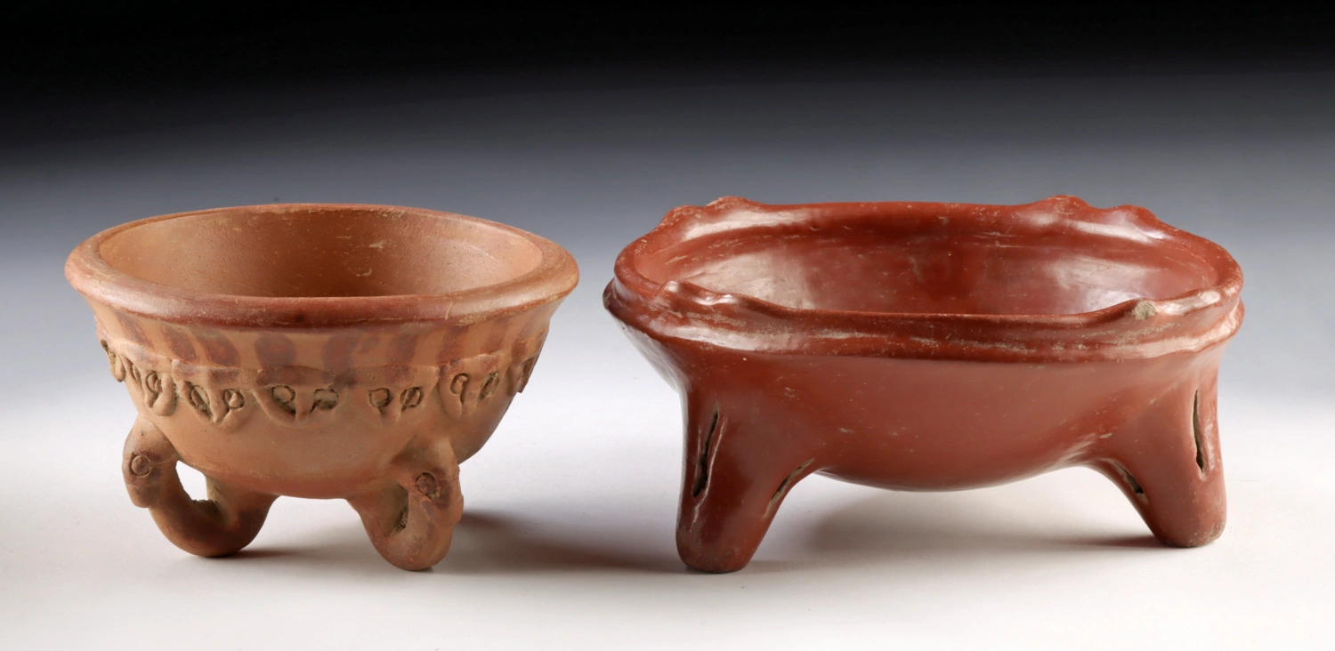 Chupicuaro & Costa Rican Redware Tripod Vessels (Auction 2026-06-05, Lot 34) - Image 3