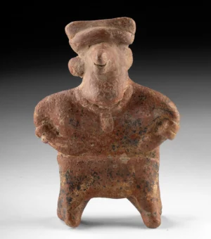 Nayarit Pottery Semi-Nude Female Figure - Akimbo Stance (Auction 2026-06-05, Lot 49)