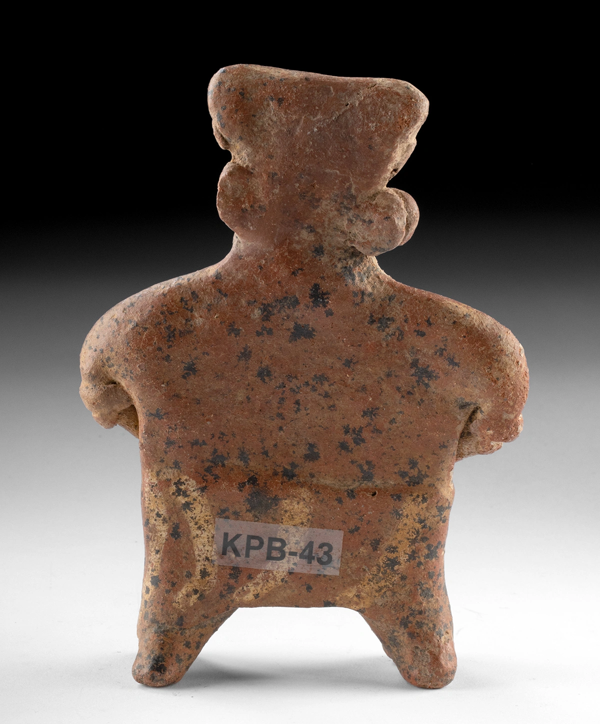 Nayarit Pottery Semi-Nude Female Figure - Akimbo Stance (Auction 2026-06-05, Lot 49) - Image 3