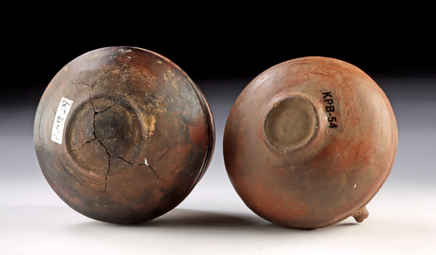 Two Incised Pre-Columbian Pottery Jars w/ Zoomorph Lugs (Auction 2026-06-05, Lot 63) - Image 4