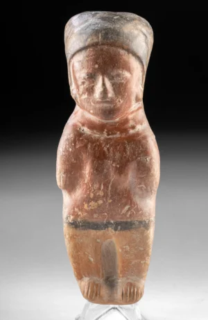 Manabi Bahia Polychrome Female Figural Whistle (Auction 2026-06-05, Lot 65)