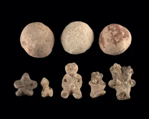 Pre-Columbian Stone Spheres and Pottery Figural Group (Auction 2026-06-05, Lot 63A)
