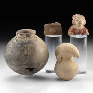 Pre-Columbian Pottery Group - Narino, Jama-Coaque, Bahia & Aztec (Auction 2026-06-05, Lot 66A)