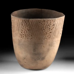 Caddo Incised and Punctated Pottery Jar, Mississippian Era (Auction 2026-06-05, Lot 103)
