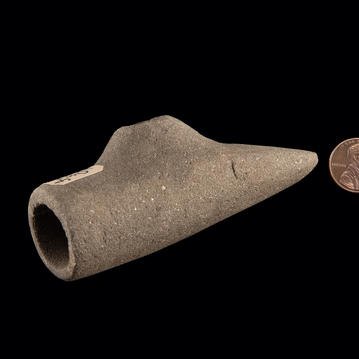 Fort Ancient Carved Stone Smoking Pipe (Auction 2026-06-05, Lot 96A) - Image 3