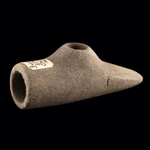 Fort Ancient Carved Stone Smoking Pipe (Auction 2026-06-05, Lot 96A)